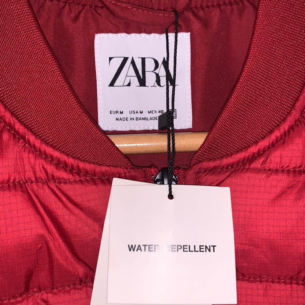 ZARA Men Puffer Vest Mens Size M - Picture 7 of 14